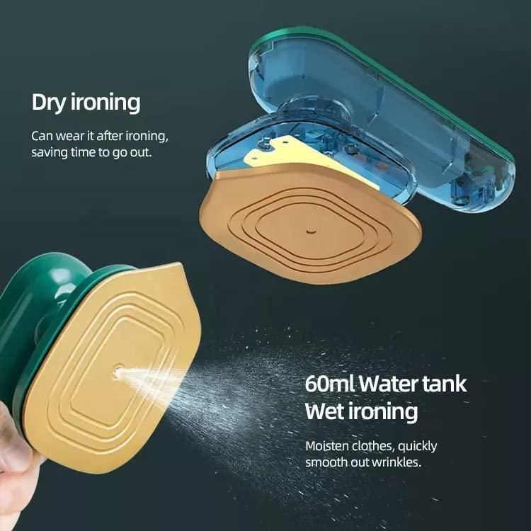 Portable Travel Iron for Clothes , Support Dry And Wet Ironing