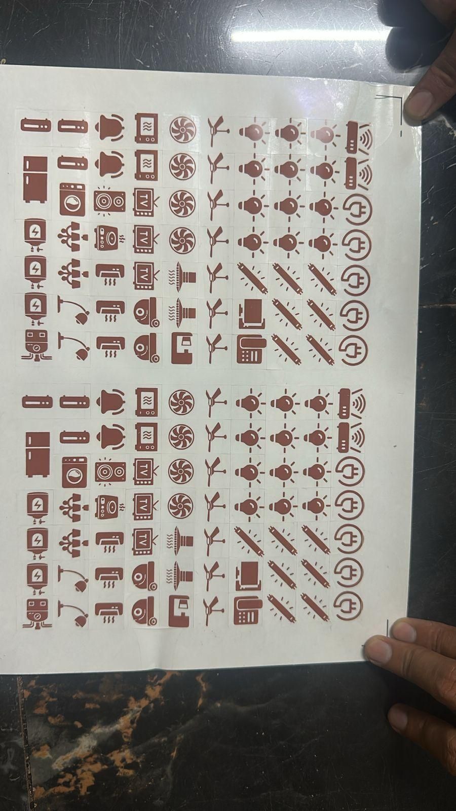 Gold Switch Stickers (100 Stickers)